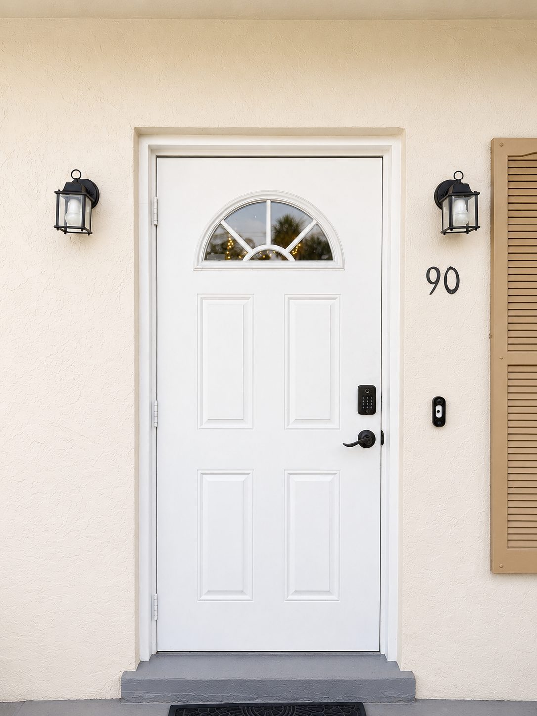 Welcoming front entrance of the Anchor & Ascent sober living home